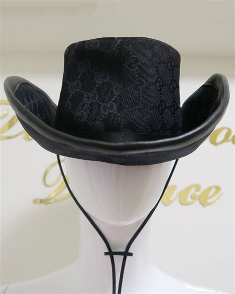 gucci hat gray|cowboy hat from Gucci.